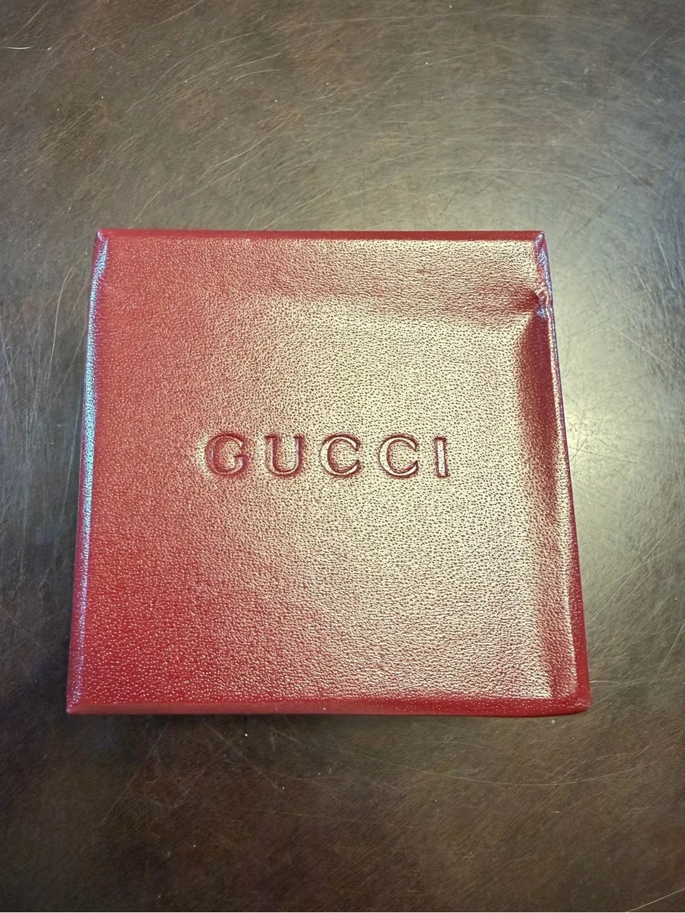 New Authentic Gucci GG Logo Lapis Azuli Sterling Silver Cufflinks
